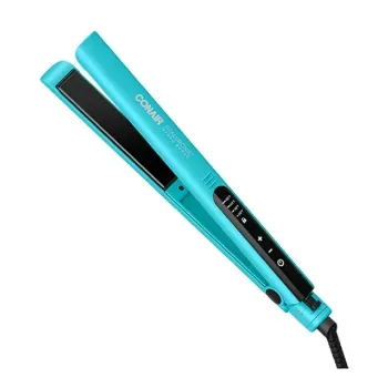 Plancha de Cabello Conair Infusion Hialuronica CS41DAL Azul Turquesa_1